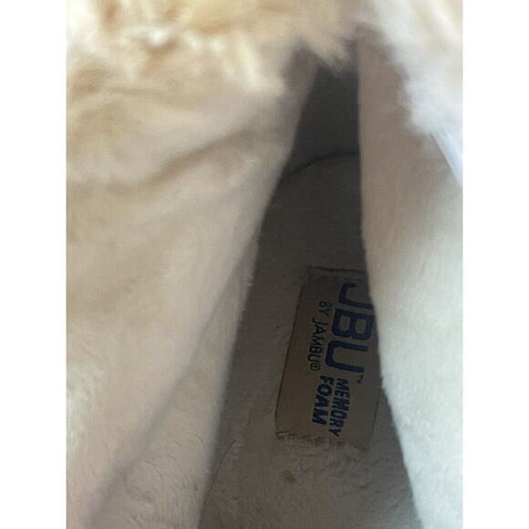 JBU by Jambu 8 M Women's Maldive Weather Ready Boots Faux Fur Lined Lace Up Tan - Picture 7 of 8